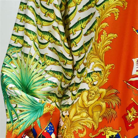 Gianna Versace SS 1993 Miami Collection Silk Shirt